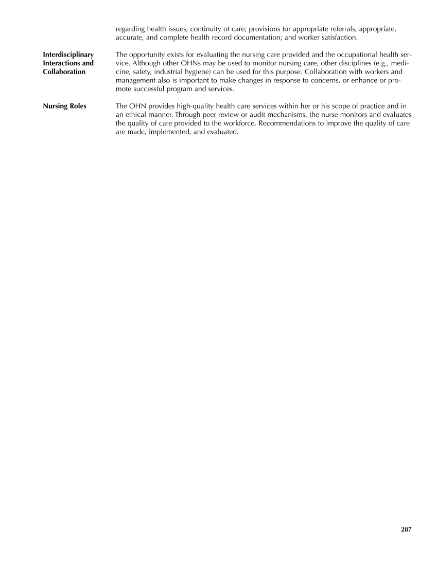 Occupational Health Nursing Guidelines for Primary Clinical Conditions, Fourth Edition page 287